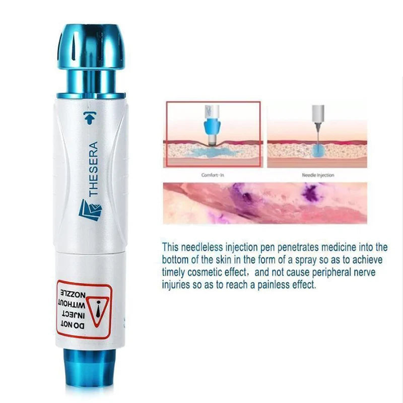 Atomizer Sterile Hyaluronic Pen Transparent Gun Wrinkle Resistant Lip Lifting Injection Pen Disposable Consumable Syringe