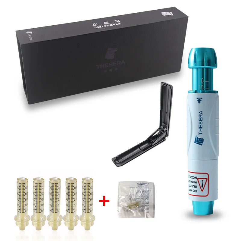 Atomizer Sterile Hyaluronic Pen Transparent Gun Wrinkle Resistant Lip Lifting Injection Pen Disposable Consumable Syringe