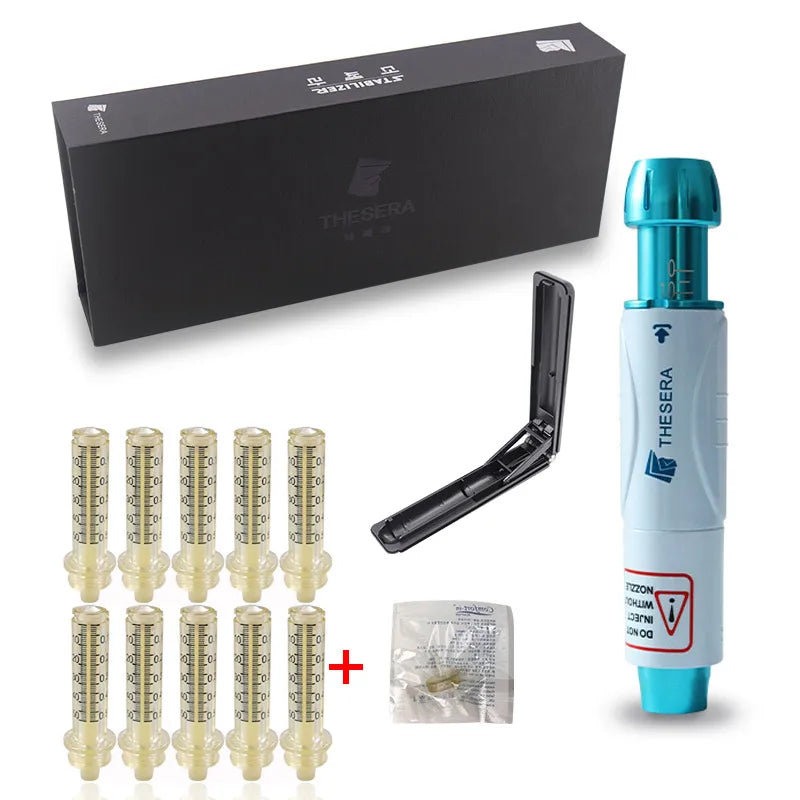 Atomizer Sterile Hyaluronic Pen Transparent Gun Wrinkle Resistant Lip Lifting Injection Pen Disposable Consumable Syringe