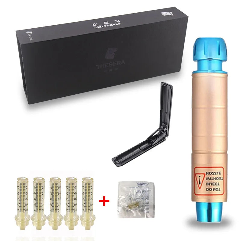Atomizer Sterile Hyaluronic Pen Transparent Gun Wrinkle Resistant Lip Lifting Injection Pen Disposable Consumable Syringe